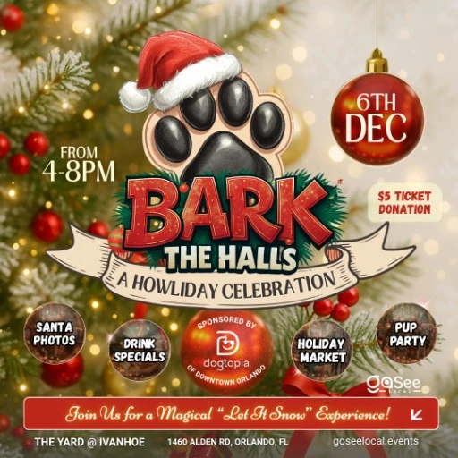 "Bark The Halls"  Howliday Celebration